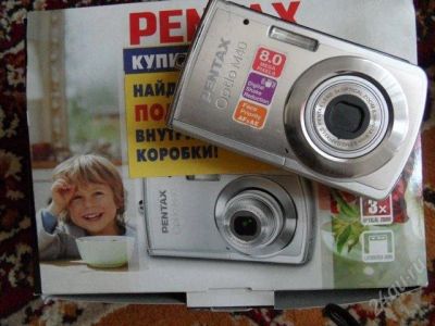 Лот: 1424506. Фото: 1. PENTAX Optio M40. Цифровые компактные
