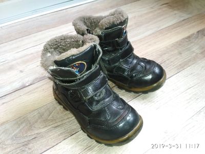 Лот: 13988221. Фото: 1. Зимние ботинки размер 31, стелька... Ботинки