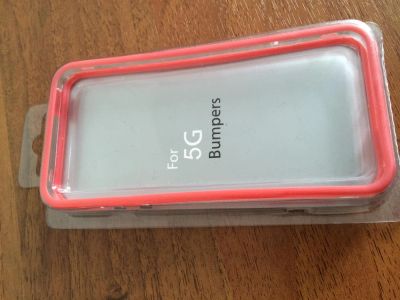 Лот: 3863482. Фото: 1. Бампер для Iphone 5, 5S новый... Чехлы, бамперы