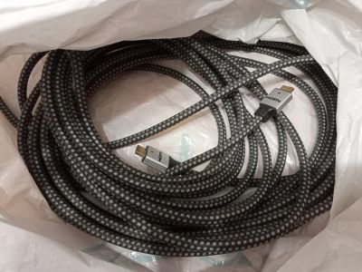 Лот: 21105395. Фото: 1. Кабель hdmi (M) - hdmi (M), 15m... Шлейфы, кабели, переходники