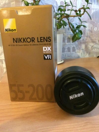 Лот: 9919922. Фото: 1. Объектив Nikon 55-200mm f/4-5... Объективы