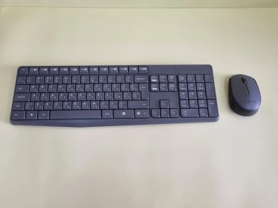 Лот: 19173323. Фото: 1. Клавиатура+мышь беспроводная Logitech... Клавиатуры и мыши