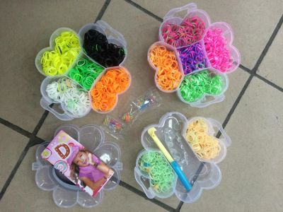 Лот: 6886065. Фото: 1. Резиночки для плетения loom bands... Для рукоделия