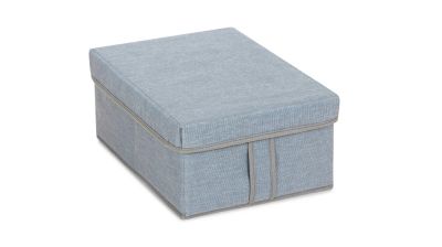 Лот: 24570543. Фото: 1. Короб для хранения Box, цвет серый. Корзины, контейнеры