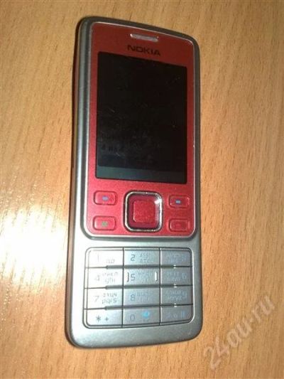 Лот: 268794. Фото: 1. 6300 red. Кнопочные мобильные телефоны