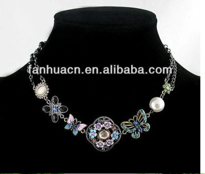 Лот: 4295152. Фото: 1. колье бабочка. Кулоны, подвески