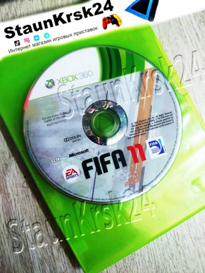 Лот: 3068618. Фото: 1. Fifa 11 лицензионный диск для... Игры для консолей