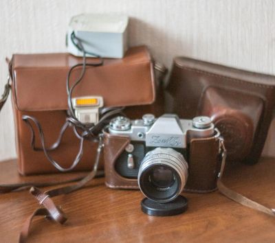 Лот: 8224252. Фото: 1. фотоаппарат Зенит 3м гелиос 44. Плёночные зеркальные