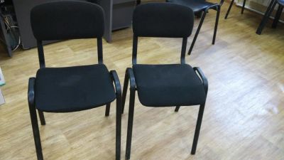 Лот: 9185240. Фото: 1. Стулья офисные 2 шт одним лотом. Стулья и кресла офисные
