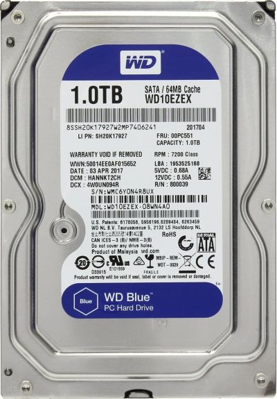 Лот: 12602508. Фото: 1. Новый жесткий диск Western Digital... Жёсткие диски (HDD)