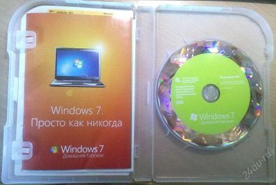 Лот: 1809278. Фото: 1. лицензионная windows 7. Системные
