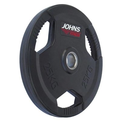 Лот: 22356780. Фото: 1. Диск обрезиненный 25кг Johns 91010... Штанги, блины