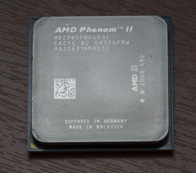 Лот: 3631223. Фото: 1. AMD Phenom II X4 965 Black Edition. Процессоры