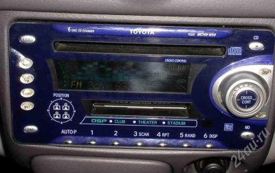 Лот: 362043. Фото: 1. автомагнитолла toyota mshn-w59. Автомагнитолы
