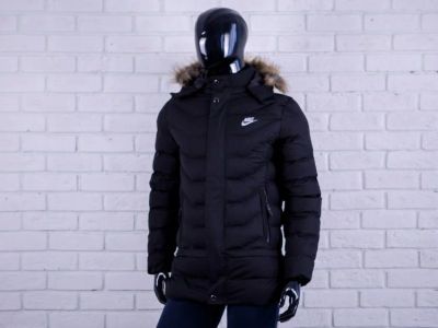Лот: 14952979. Фото: 1. Пуховик Nike Black. Верхняя одежда