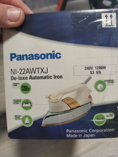 Лот: 17501967. Фото: 1. Утюг панасоник Panasonic. Утюги, парогенераторы, отпариватели