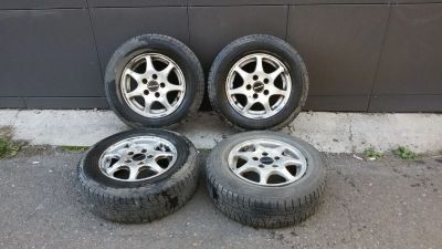 Лот: 12144849. Фото: 1. Колеса R14 5х114,3 для HONDA с... Шины на дисках
