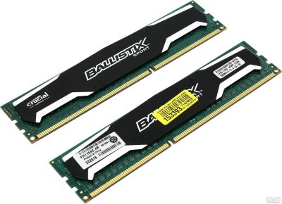 Лот: 14023156. Фото: 1. Crucial Ballistix Sport BLS2CP4G3D1609DS1S00CEU... Оперативная память