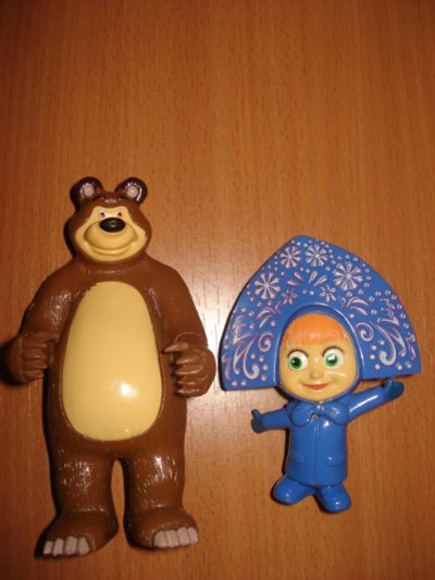 Лот: 10533703. Фото: 1. фигурки маши и миши. Развивающие