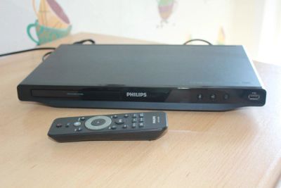 Лот: 9439739. Фото: 1. DVD плейер проигрыватель Philips. DVD, Blu-Ray плееры