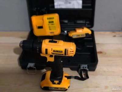 Лот: 14827118. Фото: 1. Шуруповерт ударный DeWalt 24V. Электроинструмент
