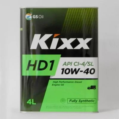 Лот: 9073400. Фото: 1. KIXX HD1 CI-4/SL 10W-40 4L. Масла, жидкости