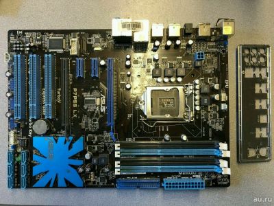 Лот: 14298654. Фото: 1. Asus P7P55 LX lga1156. Материнские платы