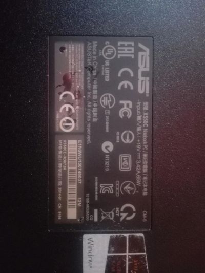 Лот: 10175195. Фото: 1. Ноутбук ASUS X550CC. Ноутбуки