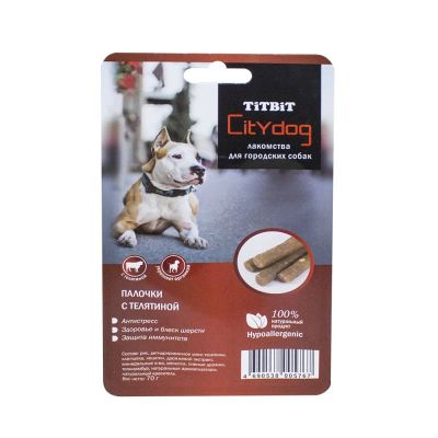 Лот: 10400929. Фото: 1. лакомство Titbit Sity Dog Для... Корма