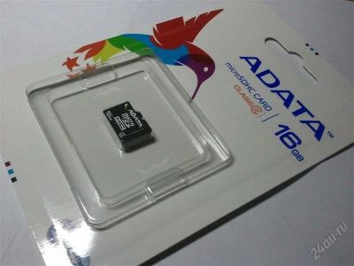 Лот: 1130908. Фото: 1. MicroSD / SDHC 16 GB Карта памяти... Карты памяти