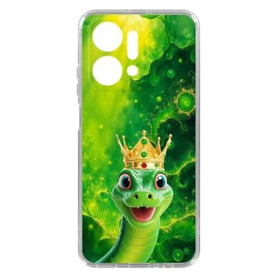 Лот: 25047454. Фото: 1. Чехол Krutoff Clear Case Символ... Чехлы, бамперы