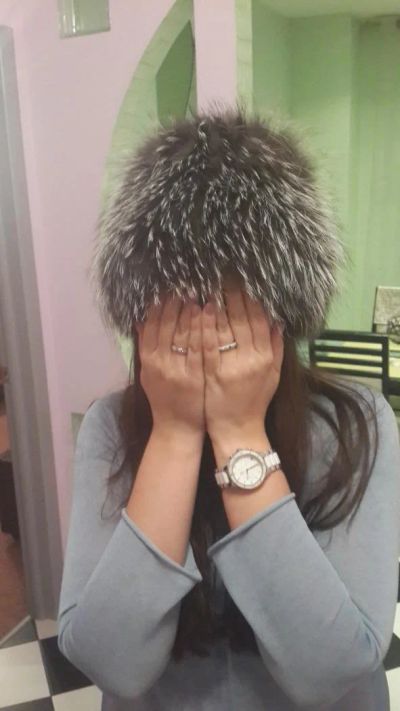 Лот: 4545716. Фото: 1. Шапка-кубанка. Чернобурка. Головные уборы