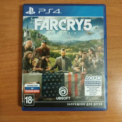 Лот: 15315978. Фото: 1. Far Cry 5 (Диск, Русская озвучка... Игры для консолей