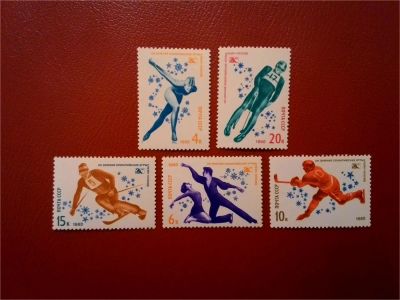 Лот: 11507622. Фото: 1. 1980, январь. XIII зимние Олимпийские... Марки