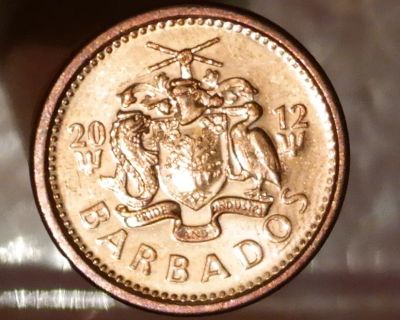 Лот: 8184812. Фото: 1. Экзотика с рубля (2474) Барбадос. Остальные страны