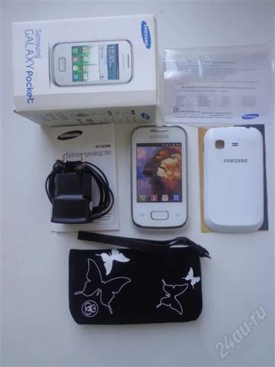 Лот: 2840157. Фото: 1. Samsung Galaxy GT-S5300 (белый... Смартфоны