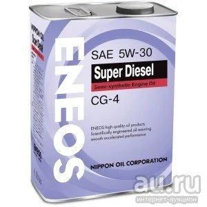 Лот: 8632273. Фото: 1. Eneos Super Diesel CG-4, 5W-30... Масла, жидкости