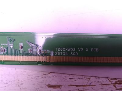 Лот: 17172042. Фото: 1. T-con, t260xw03 v2 x pcb, 26t04-s00... Запчасти для телевизоров, видеотехники, аудиотехники