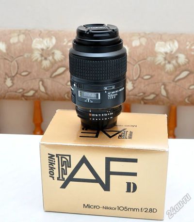 Лот: 5703957. Фото: 1. Макро объектив AF Micro Nikkor... Объективы