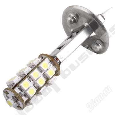 Лот: 1801353. Фото: 1. 2 лампы H1 LED 55w. Оптика и освещение