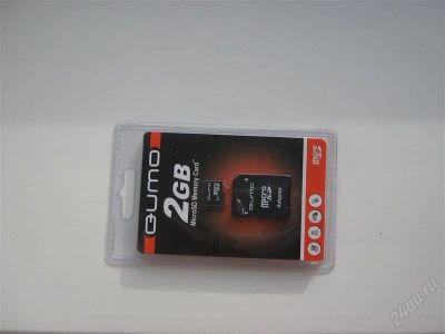 Лот: 787278. Фото: 1. Micro SD 2GB +адаптер (новая). USB-флеш карты