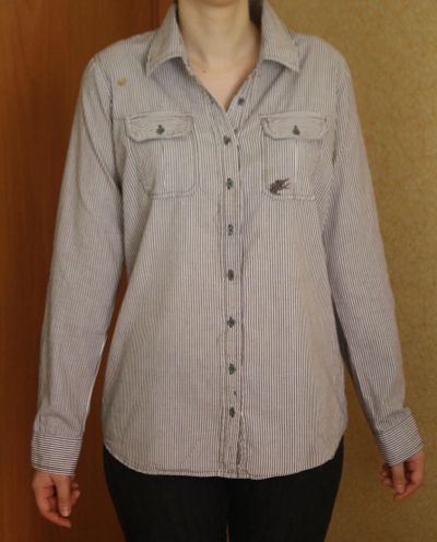 Лот: 8080265. Фото: 1. Рубашка женская. Размер L. Блузы, рубашки, водолазки