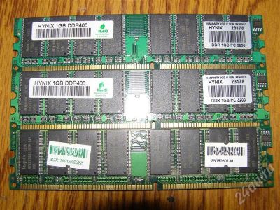 Лот: 279538. Фото: 1. Hynix DDR 400 512mb. Оперативная память