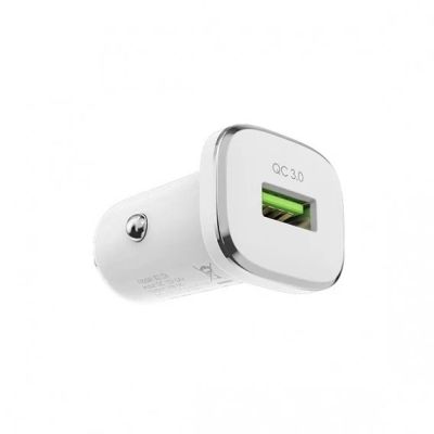 Лот: 15890713. Фото: 1. Авто-адаптер 12V->USB 3А QC3.0... Другое (оснащение, оборудование, аксессуары)