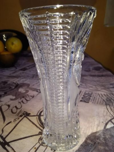 Лот: 15272324. Фото: 1. Ваза хрусталь. Вазы
