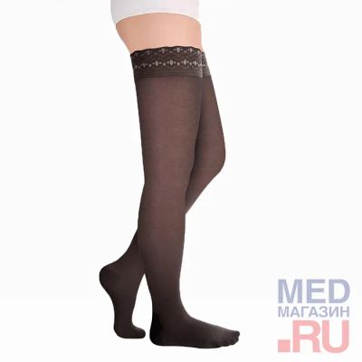 Лот: 24827763. Фото: 1. ID-301TW Чулки медицинские компрессионные... Ортопедические изделия