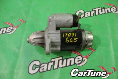 Лот: 10597699. Фото: 1. стартер subaru forester SG5 EJ20T... Двигатель и элементы двигателя
