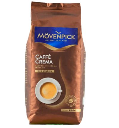 Лот: 11884686. Фото: 1. Кофе в зернах Movenpick Caffe... Чай, кофе, какао