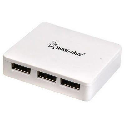 Лот: 20998649. Фото: 1. USB - Xaб 3.0 Smartbuy 4 порта... USB хабы