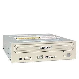 Лот: 3265660. Фото: 1. Привод CD-RW Samsung белый частично... Приводы CD, DVD, BR, FDD